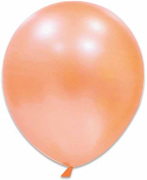 Trico Rose Gold 12-Inch Latex Balloons, 10 Pack