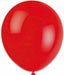 Trico Red 5-Inch Latex Balloons, 100 Count