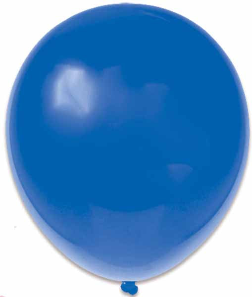 Trico Royal Blue 12-Inch Latex Balloons, 50 Pack