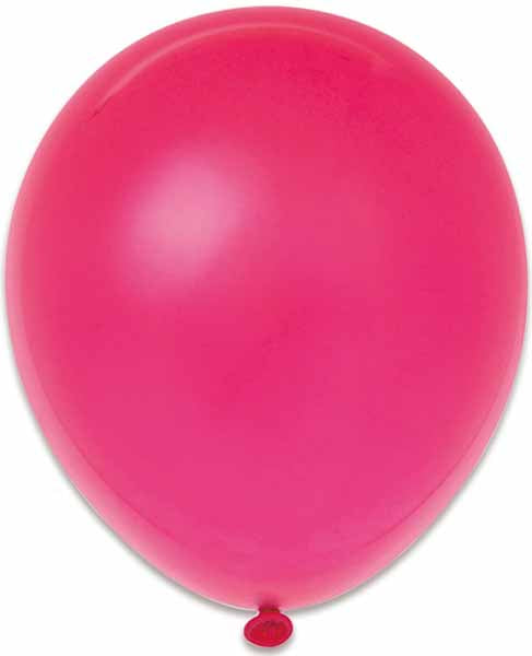 Trico Fuchsia 12 Inch Latex Balloons, 50 Pack