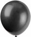 Trico Black 12-Inch Latex Balloons, 50-Pack