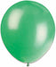 Trico Green 12-Inch Latex Balloons, 50 Pack