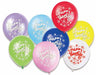 12" LATEX 8/PK ASST BIRTHDAY SWIRL TRICO