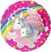 Happy Birthday Unicorn 18" Foil Balloon