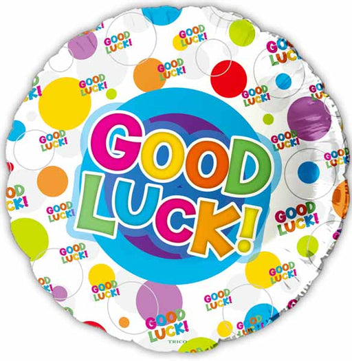 Good Luck Dots 18-Inch Foil Balloon