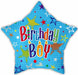 Birthday Boy Star 18-Inch Foil Balloon