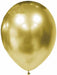 Trico 12" Chrome Gold Latex Balloons, 6 Pack