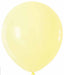 Trico 5" Pastel Yellow Latex Balloons, 100 Count
