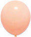 Trico Pastel Peach 12-Inch Latex Balloons, 50 Count
