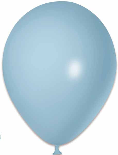 Trico Dusty Retro Blue 12-Inch Latex Balloons, 8 Pack
