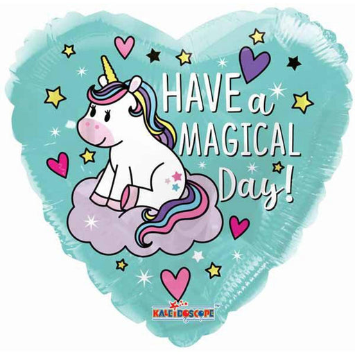 Magical Day Unicorn Plush 18" Flat Toy
