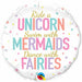 "Magical Unicorn Mermaids Fairies Balloon Packages"