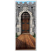 Medieval Castle Door Cover.