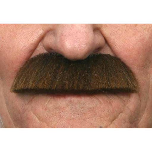 Brown Synthetic Moustache