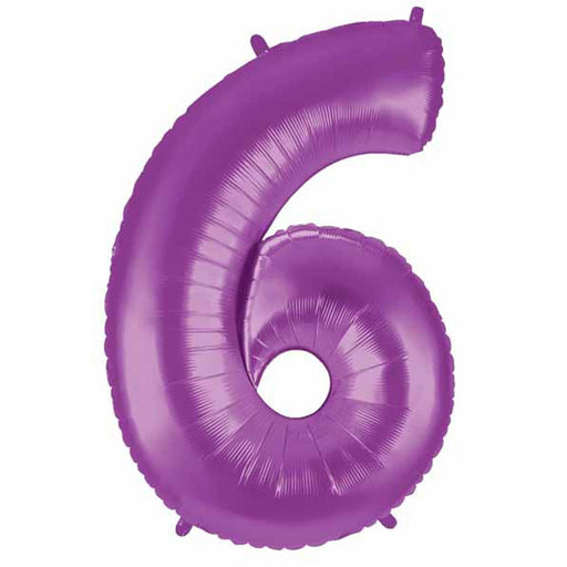 "Megaloon #6 Purple 40" Balloon"
