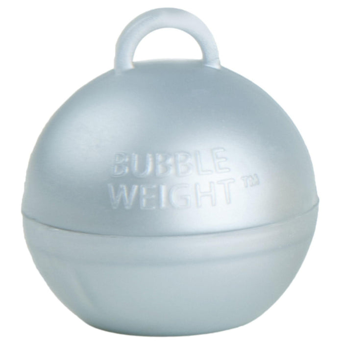 "Metallic Silver Bubble Weights - Pack Of 10"