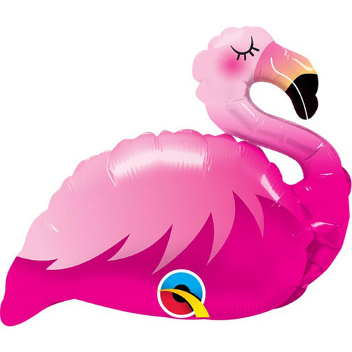 "Mini Pink Flamingo Balloon Shape"