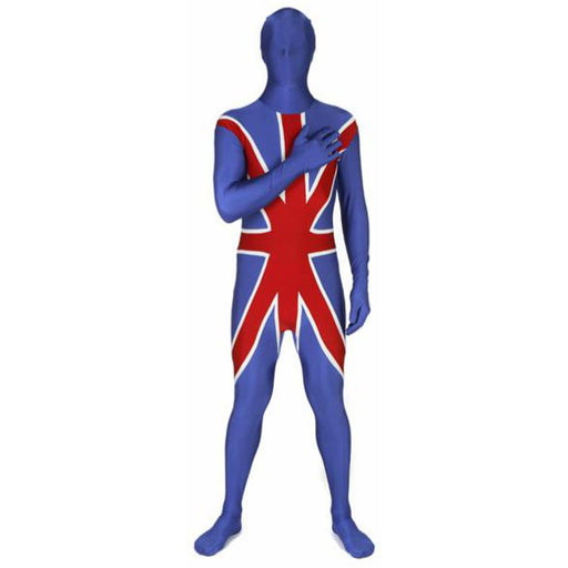 Morphsuit Flag Med Union Jack Costume.