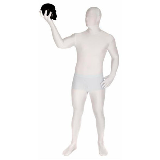 "Morphsuit Original White Medium: Skin-Tight Bodysuit Costume"