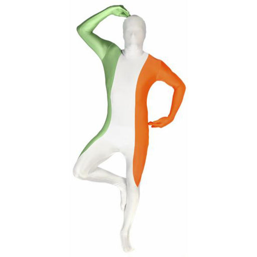 Morphsuit Flag Ireland Medium - Full Body Suit For Irish Themed Events