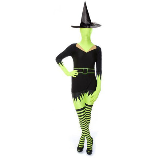 Morphsuit Premium Witch Green 2X-Large Halloween Costume.