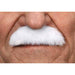 Straight Moustache Pure White