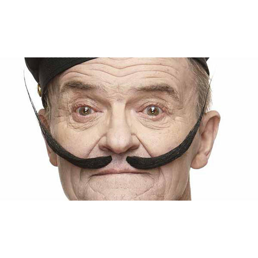 Pointed Moustache Black - Costume Accessory