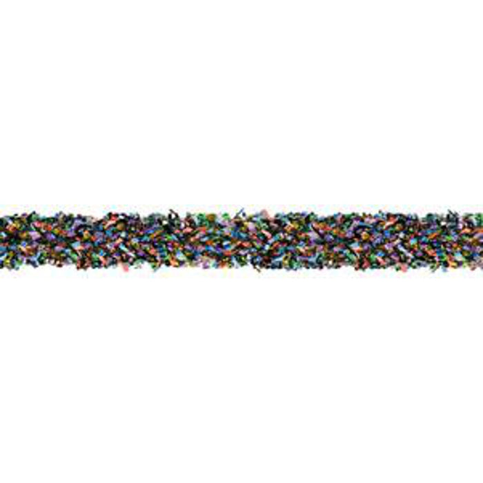 Multi-Colored Metallic Foil Garland - 15 Feet