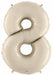 MEGALOON #8 WHITE SAND 34" SHAPE PKG