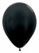 Sempertex 5-Inch Metallic Black Latex Balloons, 50 Count