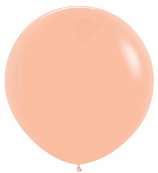 Deluxe Peach Blush 36-Inch Latex Balloons, 2-Pack