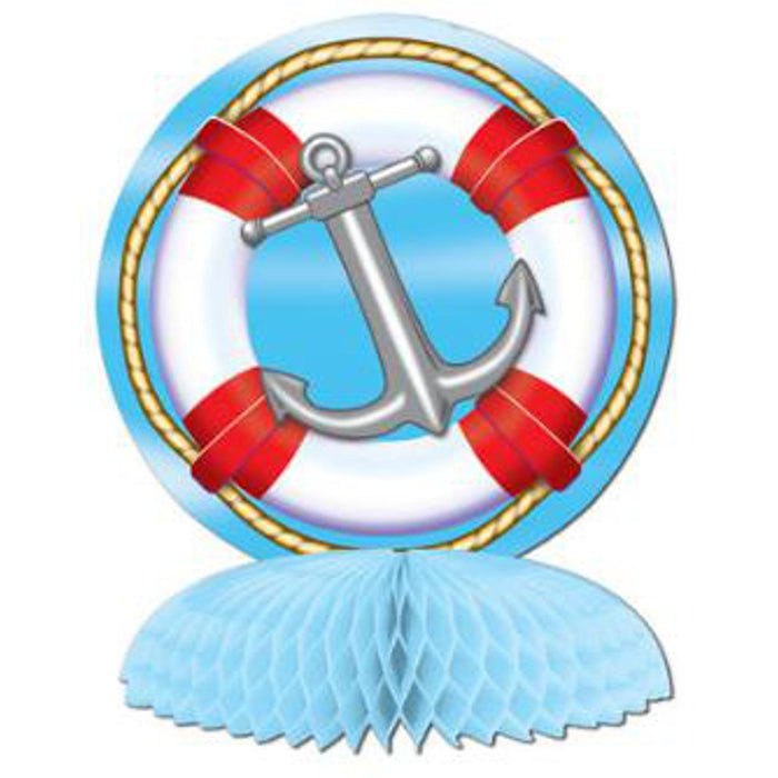 "Nautical-Themed Anchor Centerpiece - 10 Inch (1 Pack)"