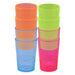 Neon Shot Glasses Set - 8 Pack Assorted Colors