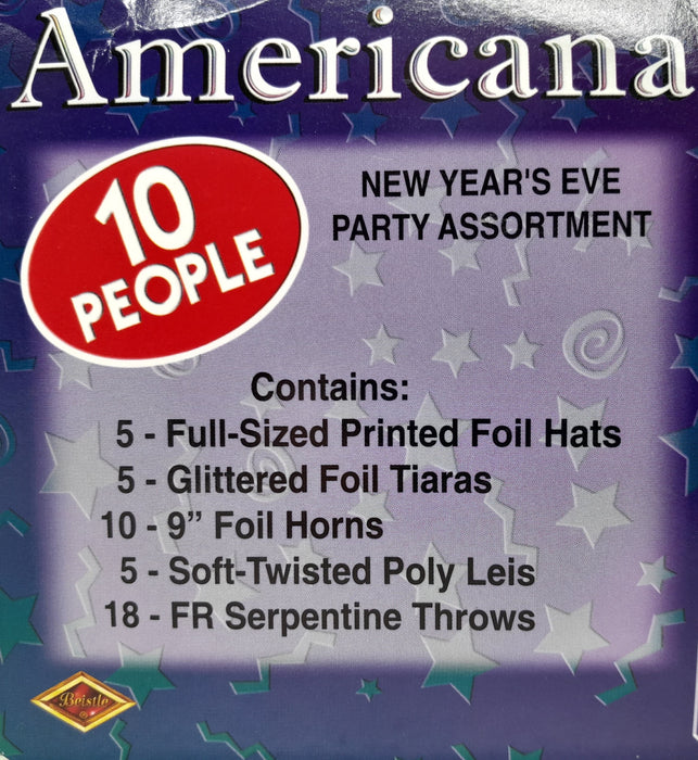 Americana Party Kit for 10 Celebrate in All-American Style (1/Pk)