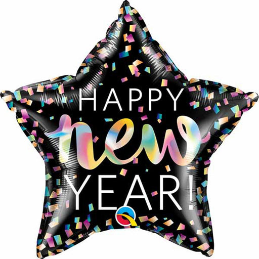 New Year Iridescent Star Balloon Package