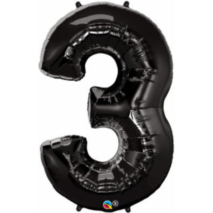 "Number #3 Black Markers - 34" Package (Qual)"