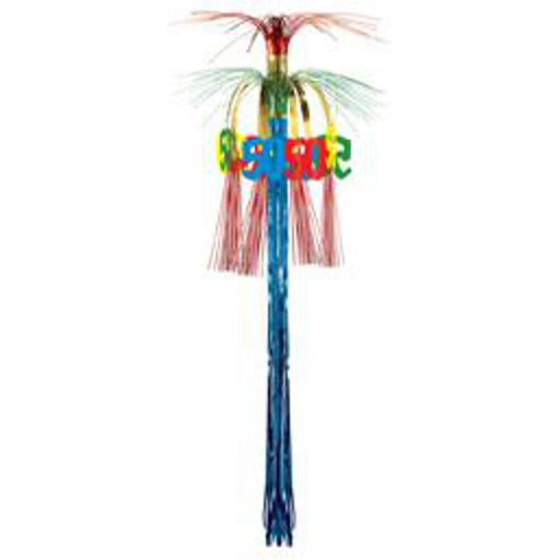 Golden Jubilee Delight Multicolor 50th Birthday Cascade Hanging Column (3/Pk)