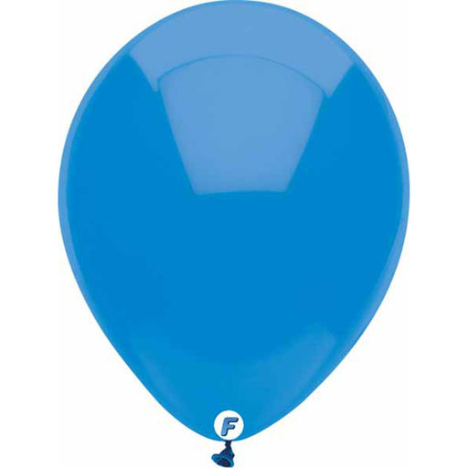 "Ocean Blue Latex Balloons: 50 Count"