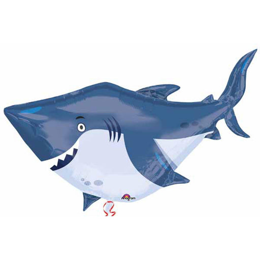 Ocean Buddies Shark Balloon (40" Shape P35 Flat)