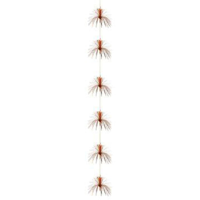 Orange Firework Stringer - 7 Feet, 1/Pkg