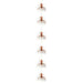 Orange Firework Stringer - 7 Feet, 1/Pkg