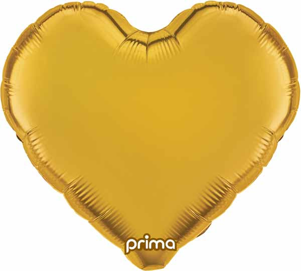 PRIMA GOLD HEART 32" FOIL 1/PKG