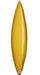 Prima Gold 18-Inch Taper Foil Balloons, 5 Pack