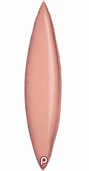 Prima 36-Inch Rose Gold Taper Foil Balloons, 5-Pack