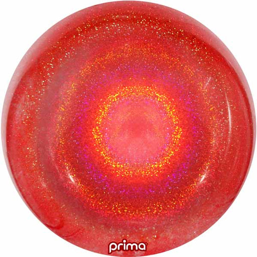 Prima Red Glitter Sphere Balloon, 20 Inch