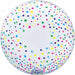 Prima Confetti Stars 20" Sphere Balloon