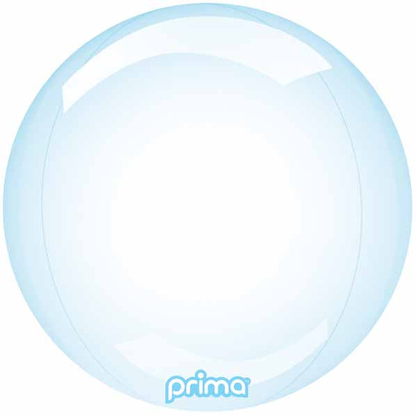 PRIMA GLASS SPHERE 18" BLUE 1/PKGD