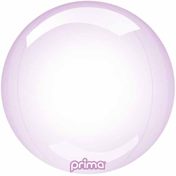 Prima Glass Sphere Purple Balloon, 20 Inch
