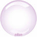 Prima Glass Sphere Purple Balloon, 20 Inch