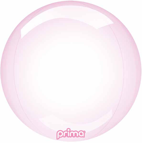 PRIMA GLASS SPHERE 20" PINK 1/PKGD